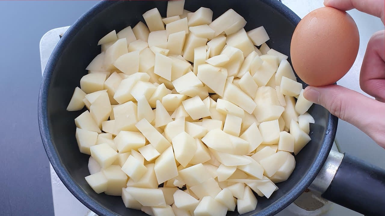 감자 계란 짜글이