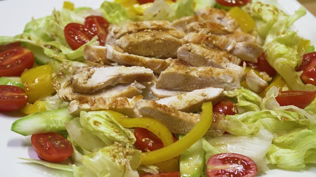 닭가슴살 양상추 샐러드