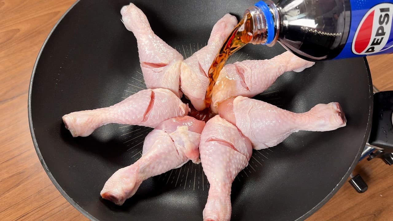 닭다리살 콜라 조림