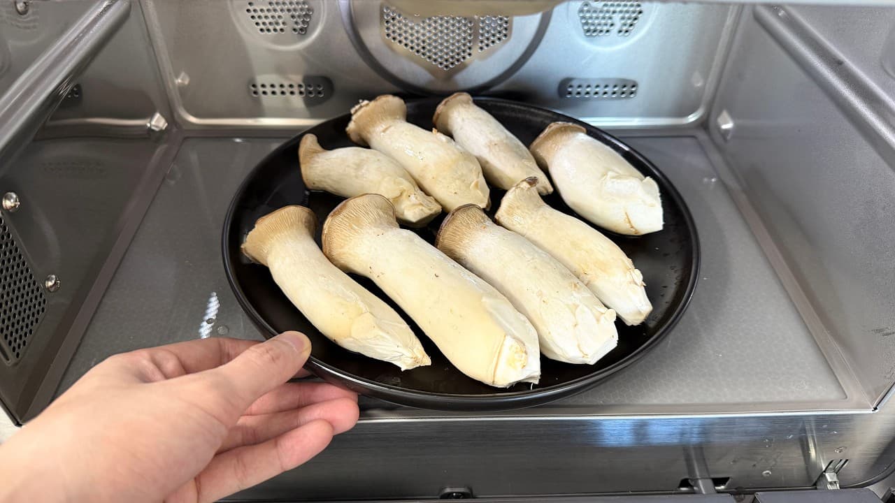 새송이버섯 들깨볶음