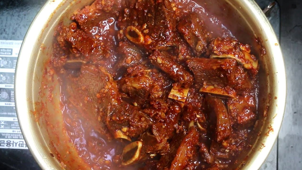 대구식 매운 소갈비찜