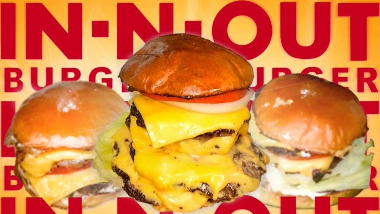 인앤아웃 스타일 수제버거