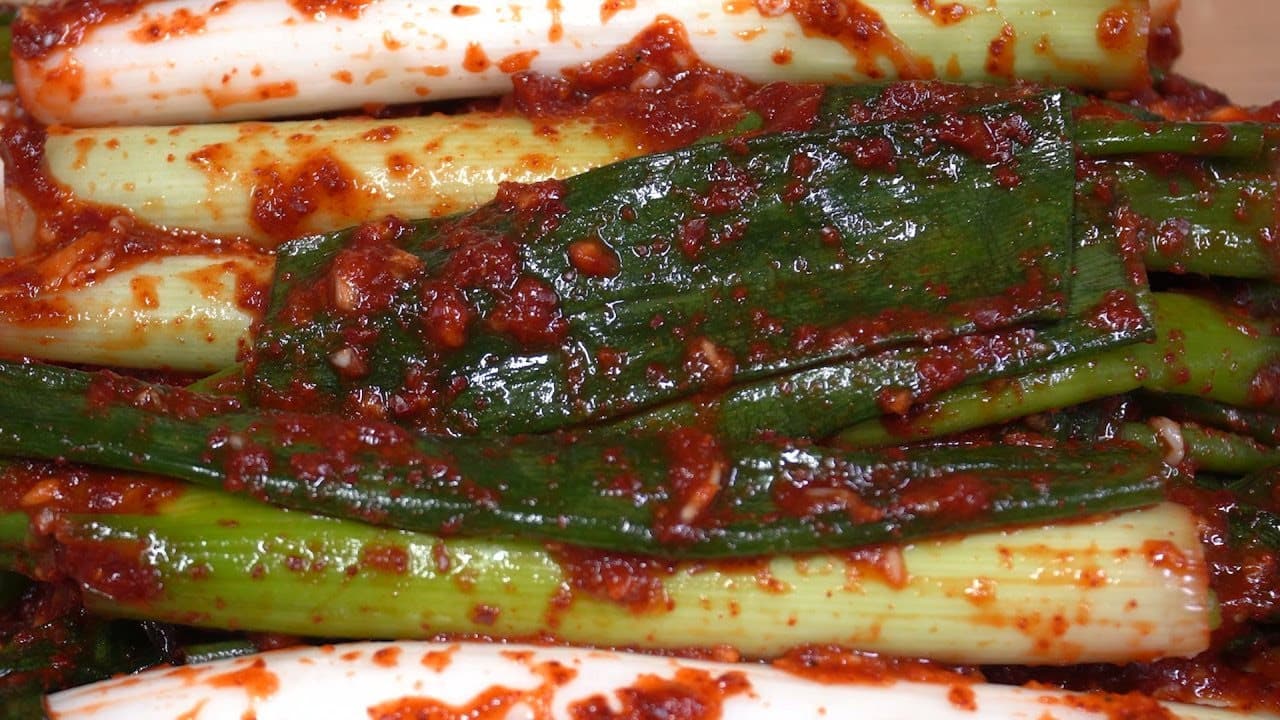 대파김치