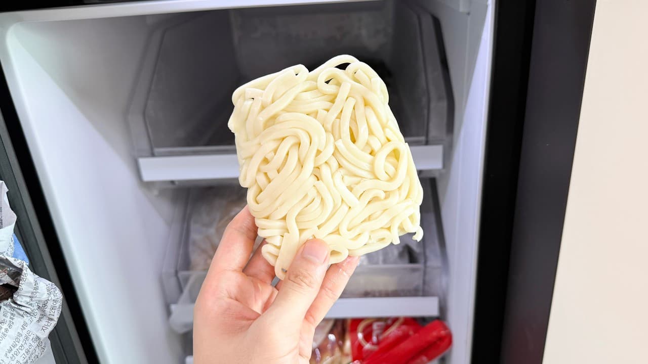 전자레인지 초간단 라면