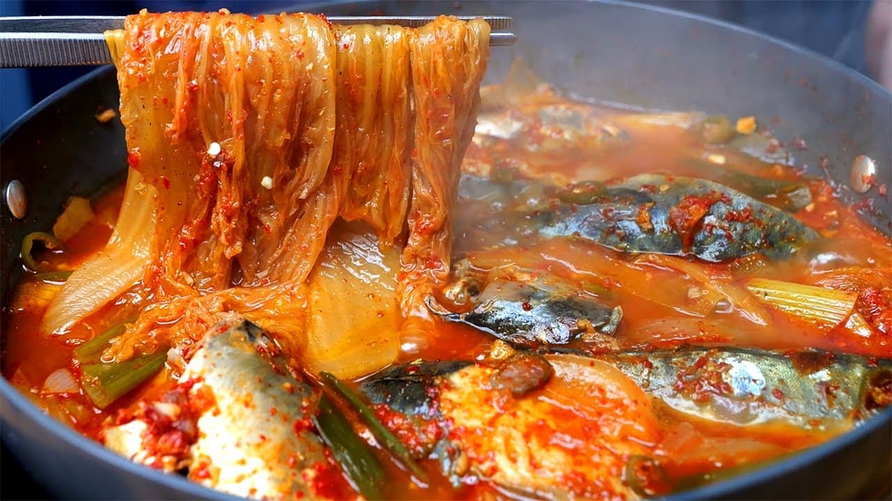 고등어 묵은지찜