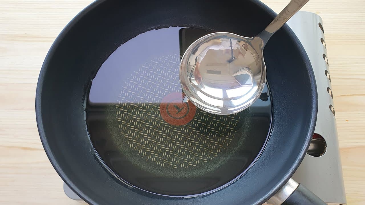 국자 새우 치즈 튀김