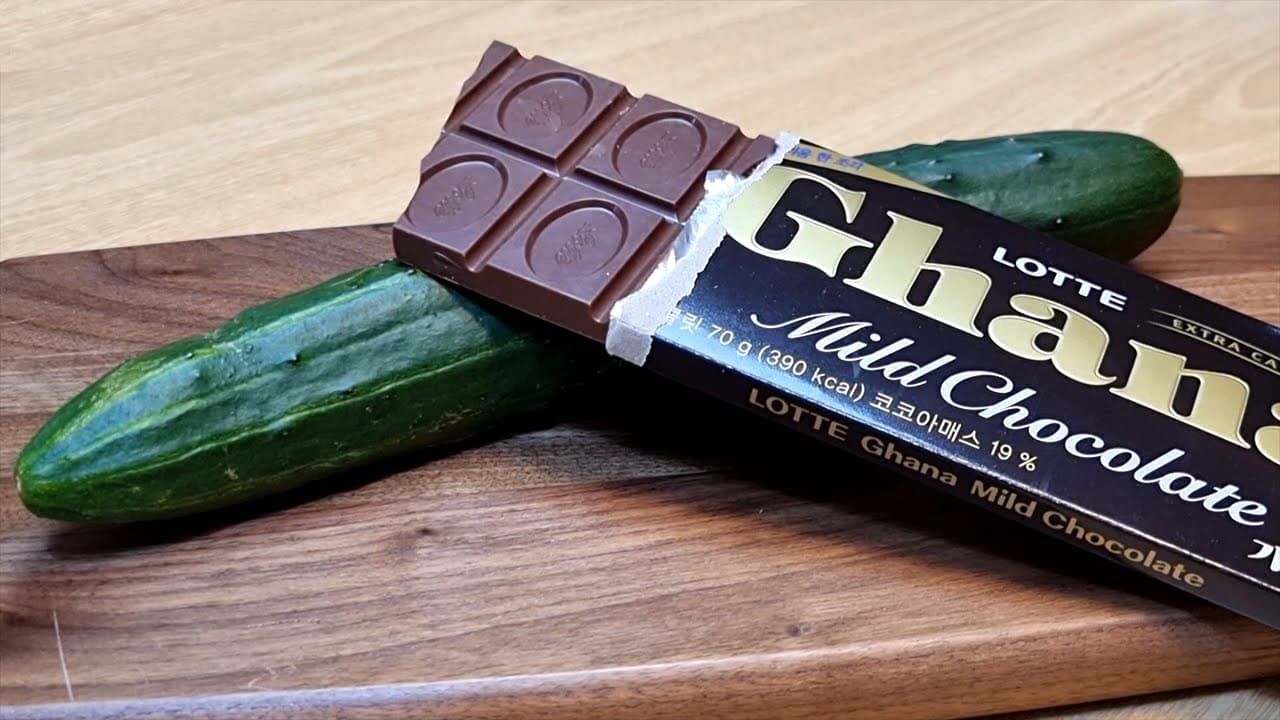 오이 초콜릿 샐러드