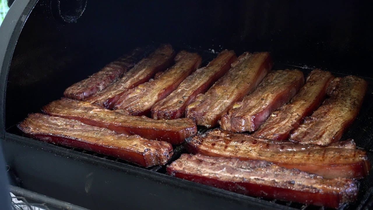 훈제삼겹살 바베큐