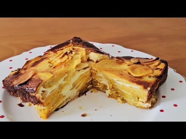 고구마 겹겹이 케이크