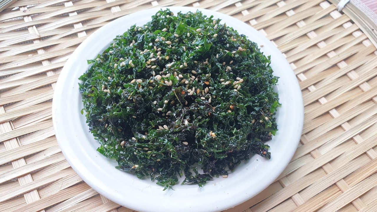 깻잎 튀김 조림