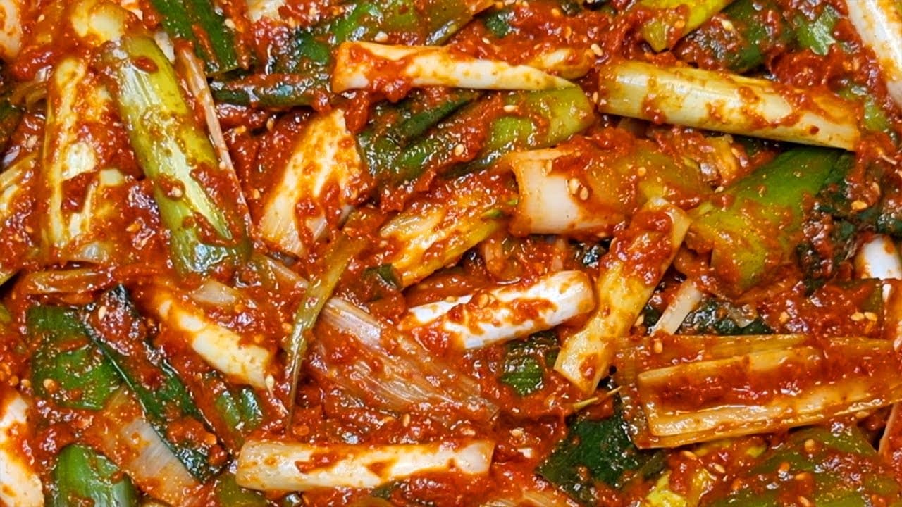 대파김치