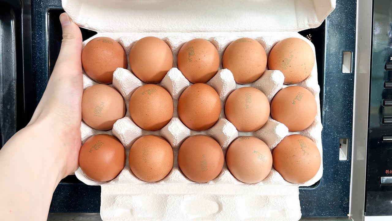 전자레인지 간장계란밥 & 계란빵