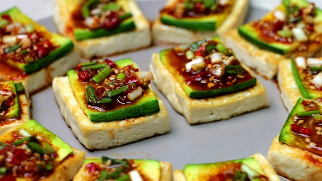 애호박 두부부침