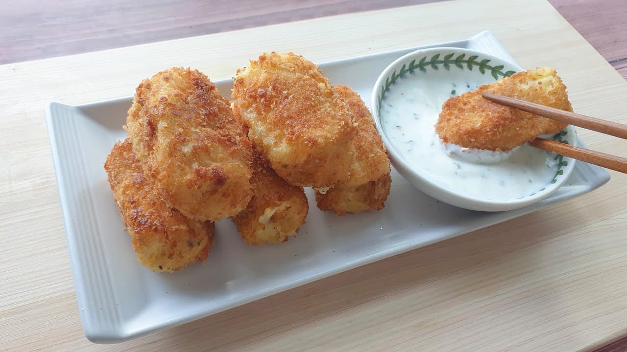 소시지 감자 치즈 튀김