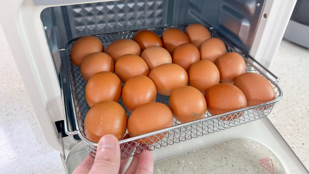 에어프라이어 구운 계란