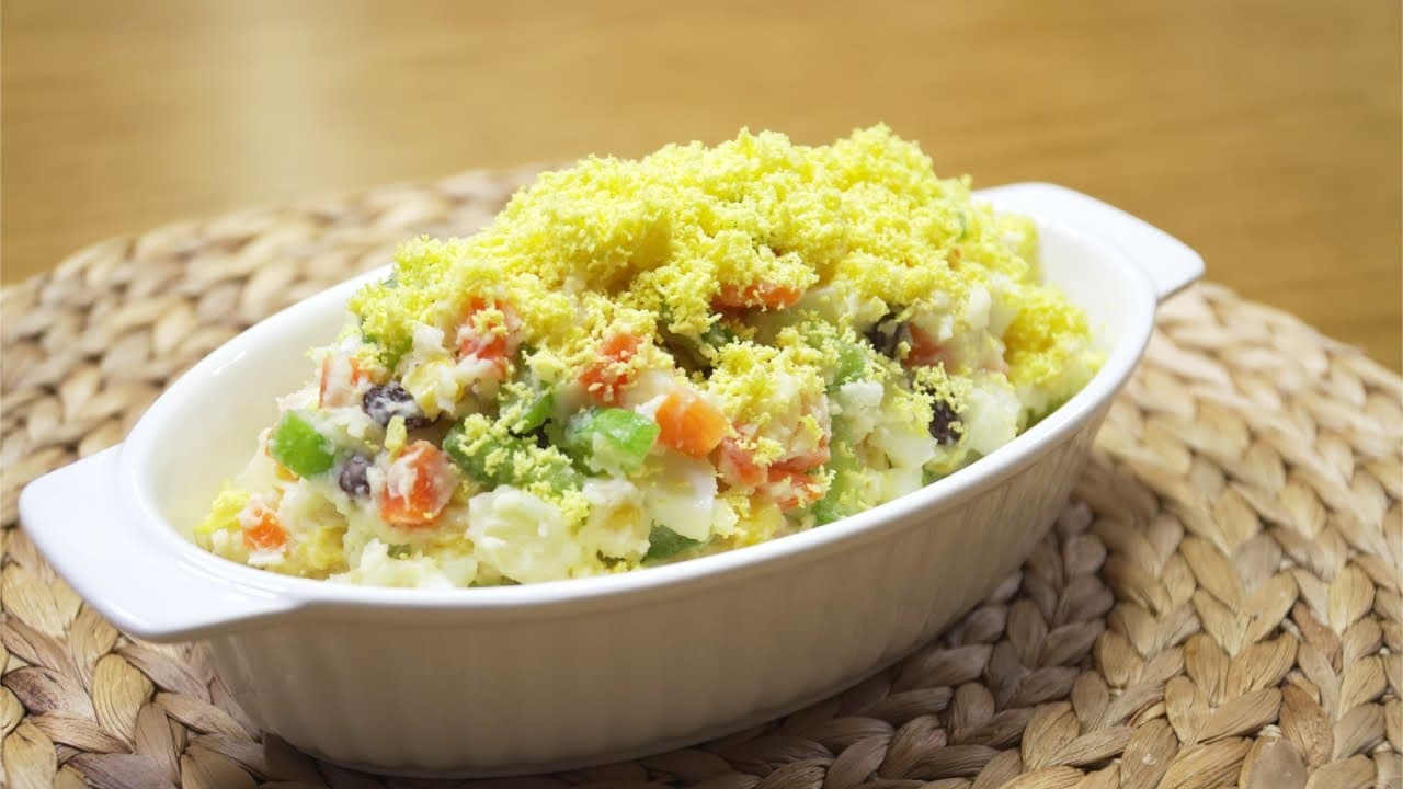 으깬 감자샐러드