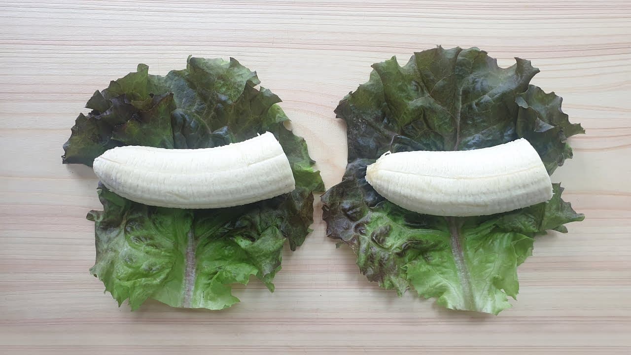 상추 바나나 식빵롤