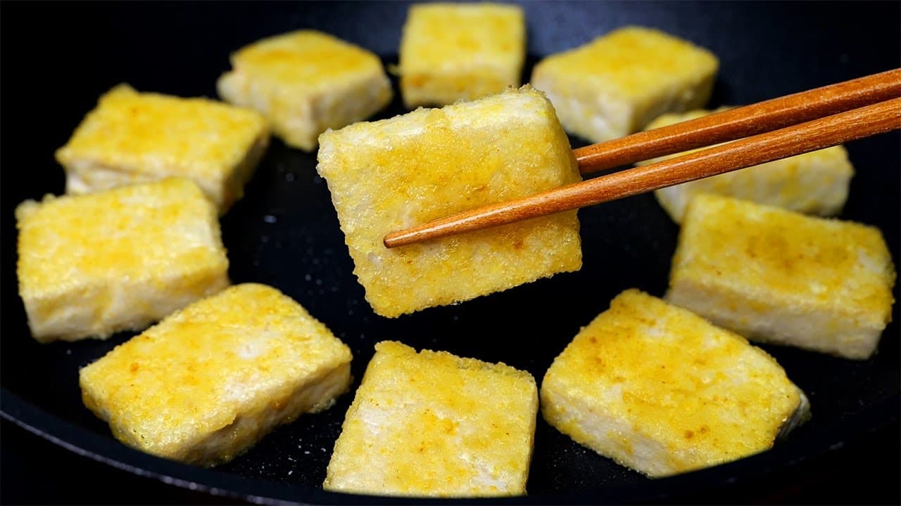 카레 전분 두부부침