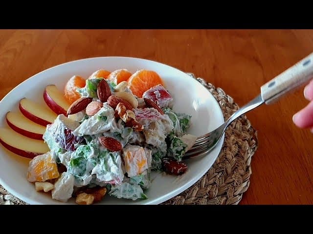 두부 마요네즈 과일사라다