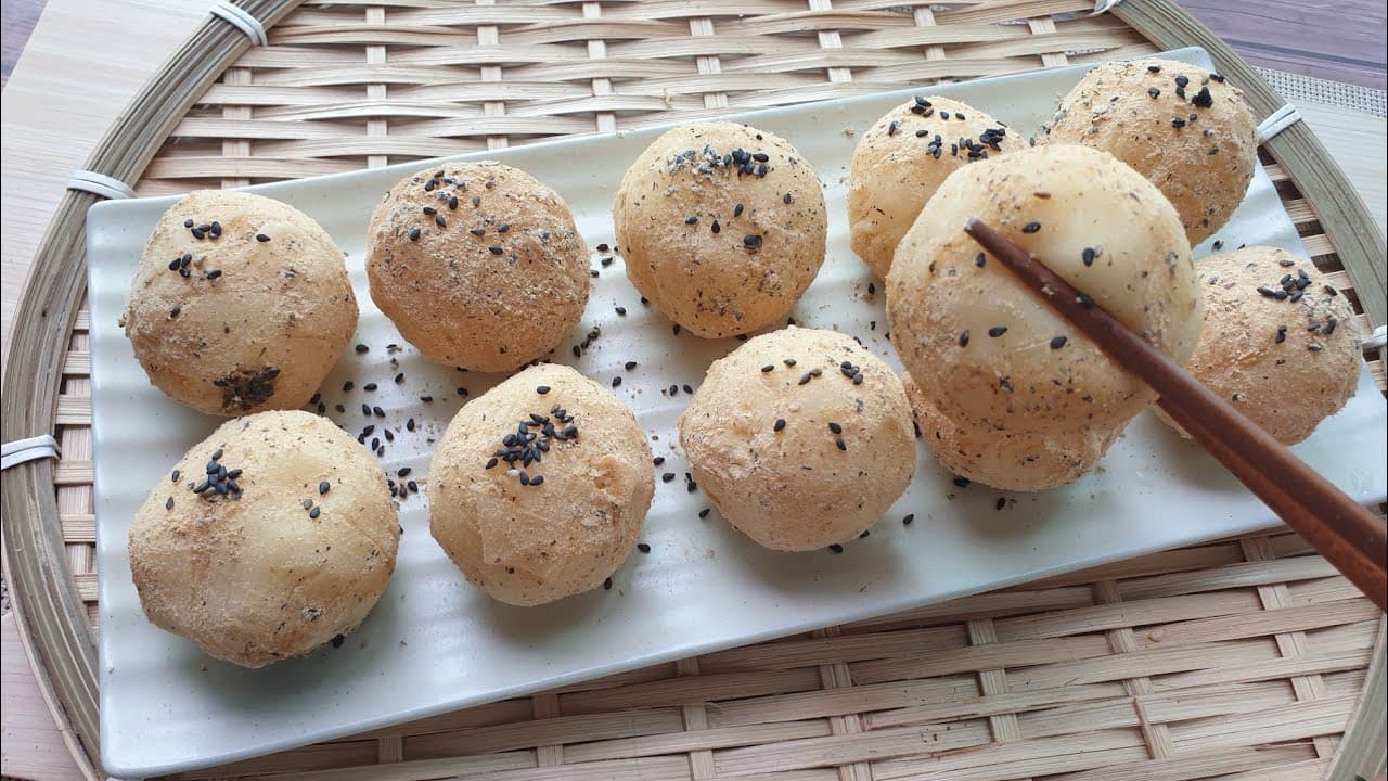 라이스페이퍼 감자떡