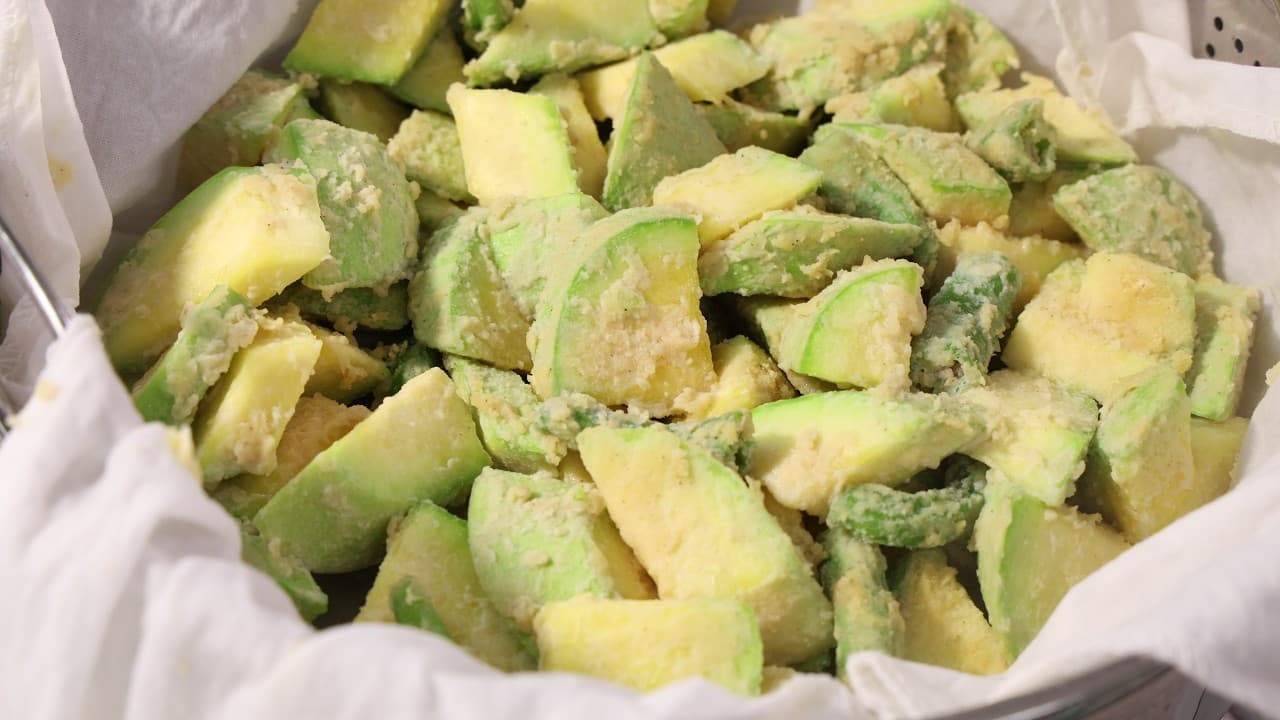 콩가루 애호박찜