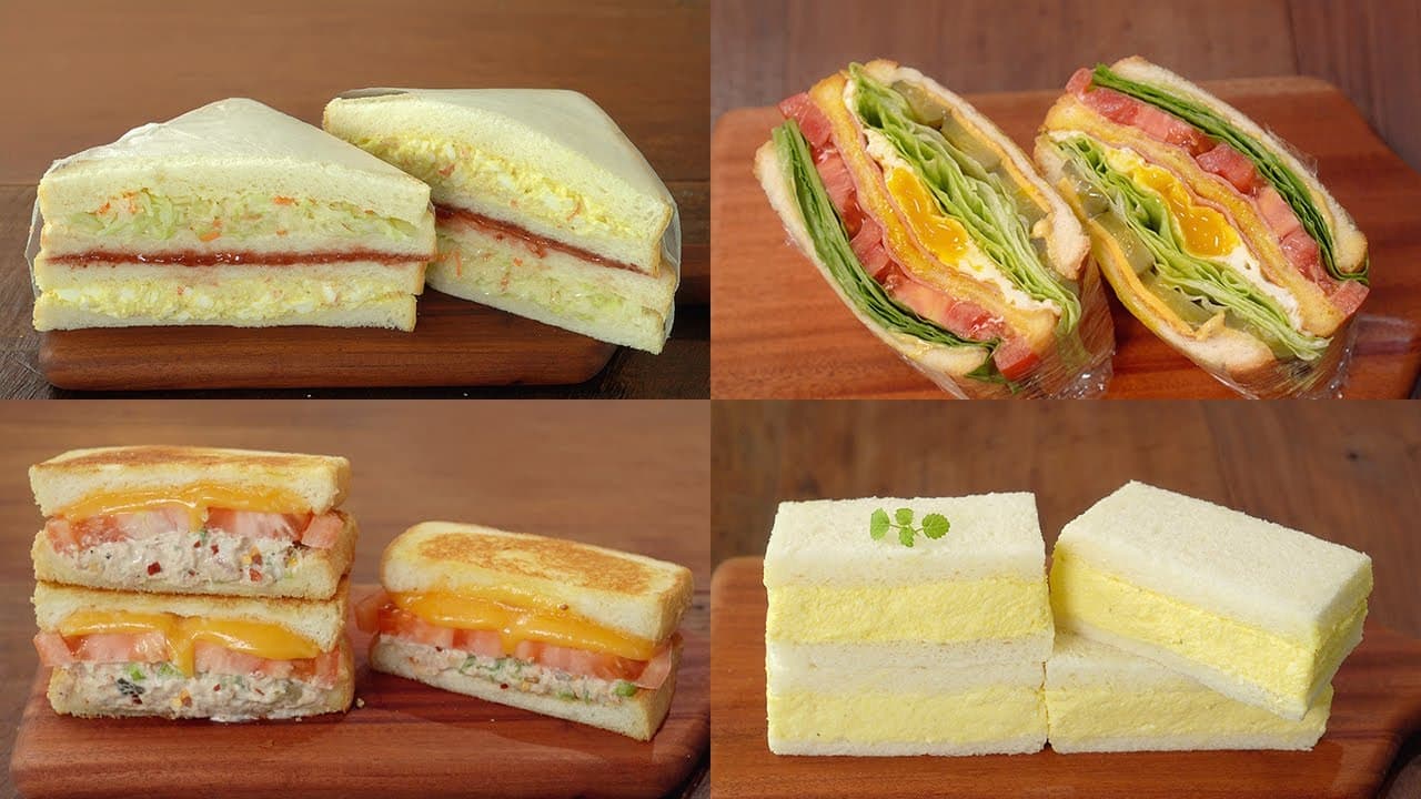 7가지 인기 샌드위치 레시피 모음