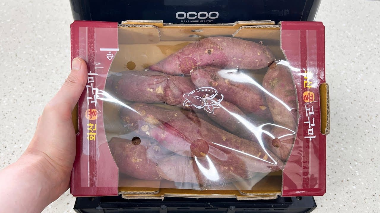 에어프라이어 고구마 과자