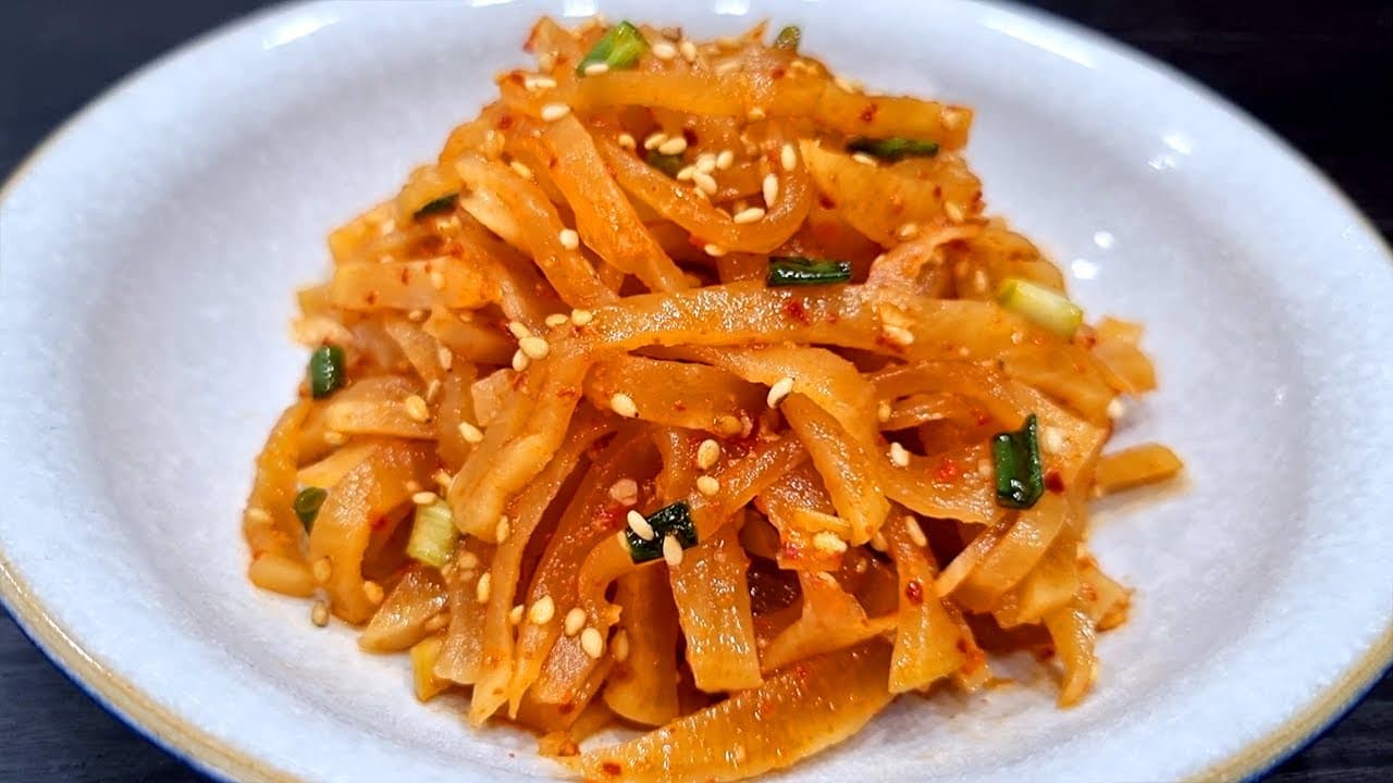 된장박이 무장아찌 무침