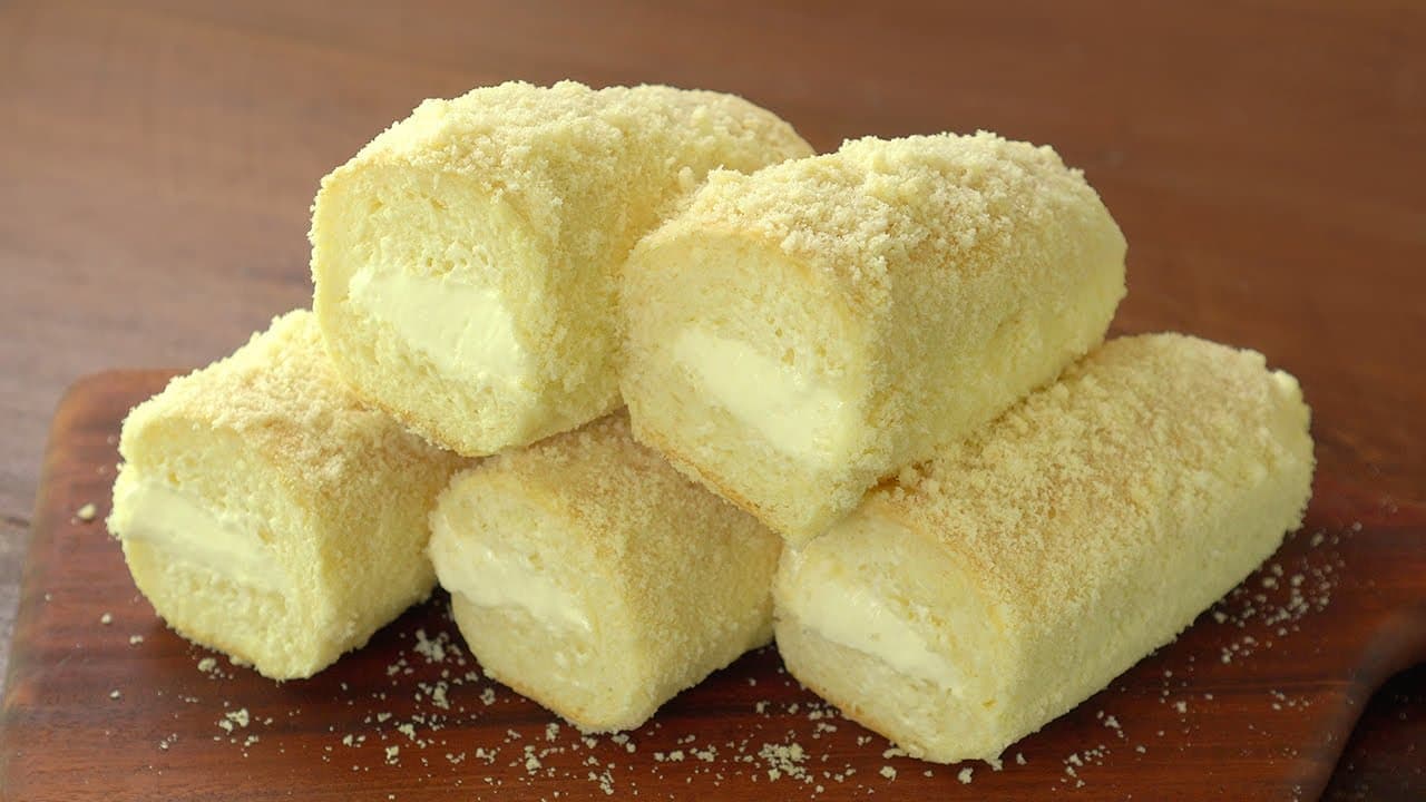 화이트롤 (카스테라 생크림빵)