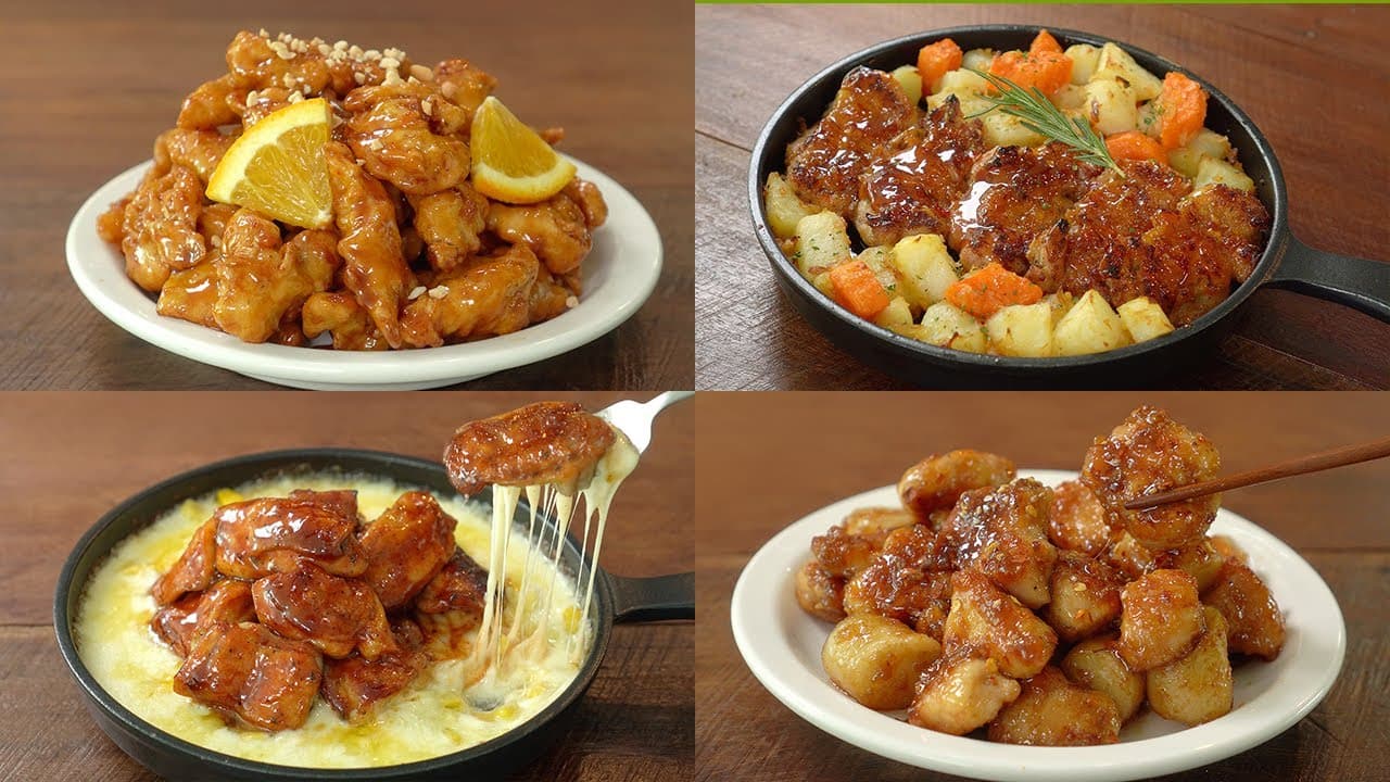 집에서 만드는 베스트 닭요리 7가지 (오렌지 치킨 등)