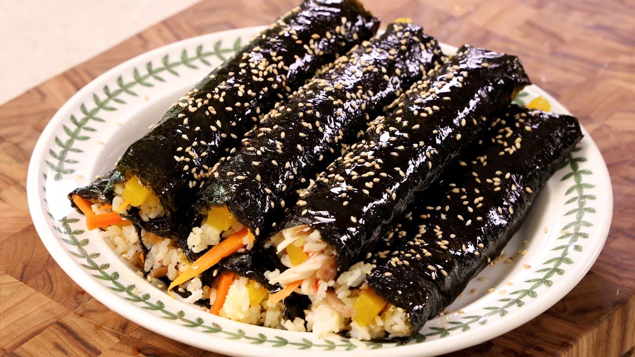 원팬 볶음 김밥