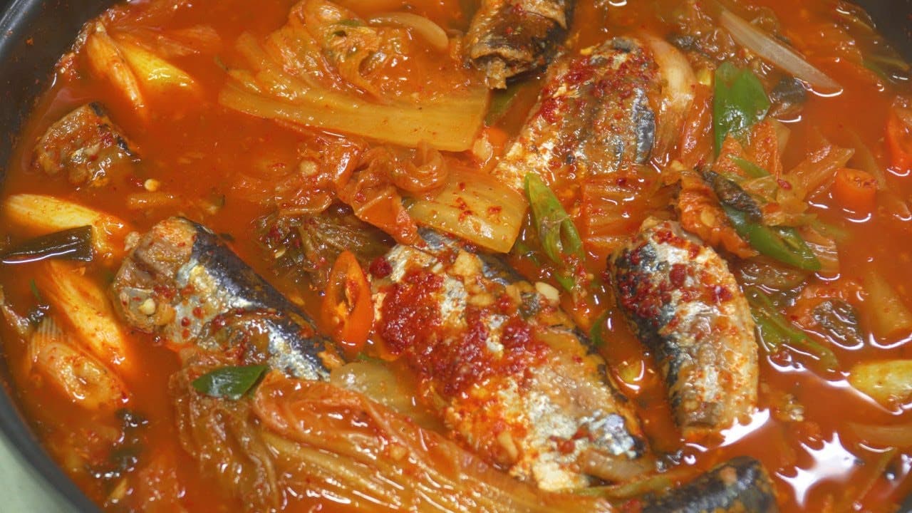 꽁치 김치찌개