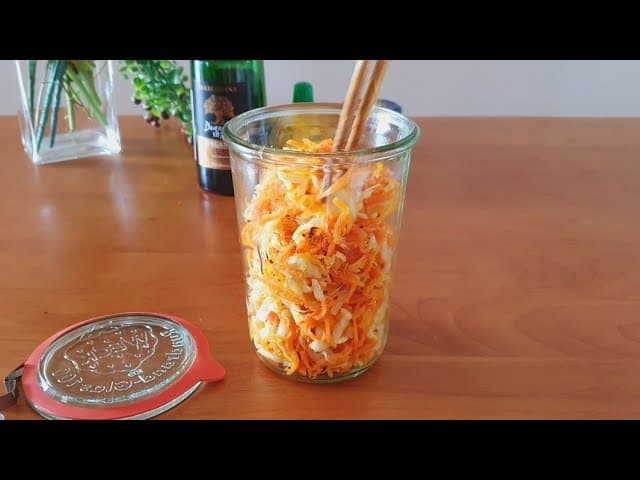 당근 양배추 샐러드 라페