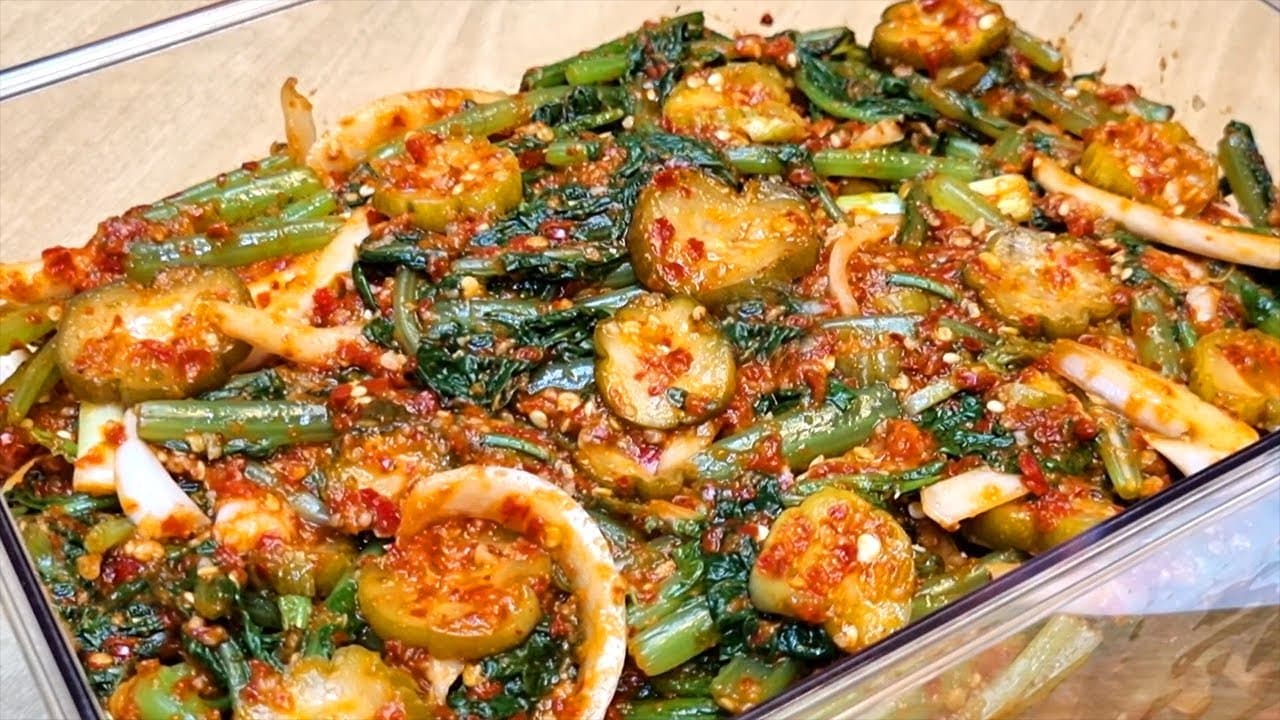 열무 오이지 김치