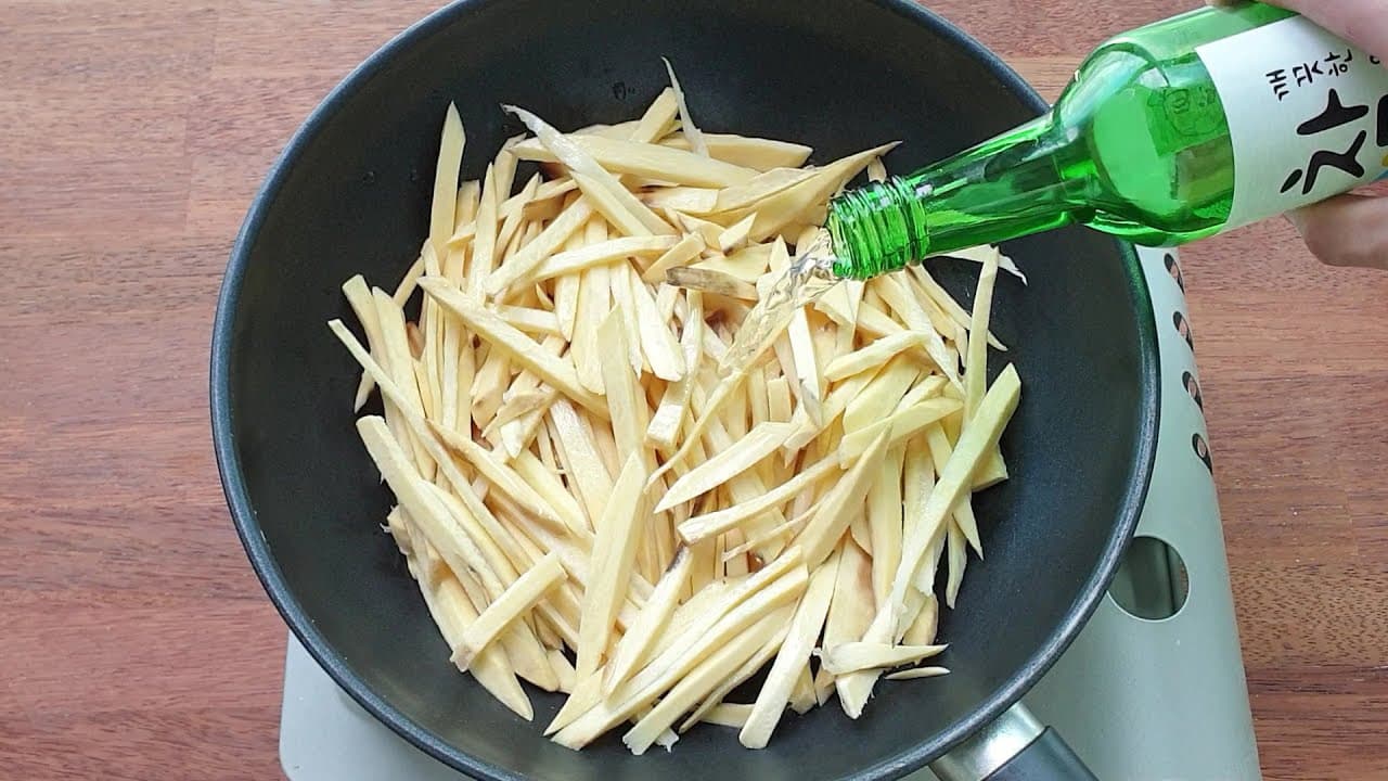 고구마 장아찌와 고구마전