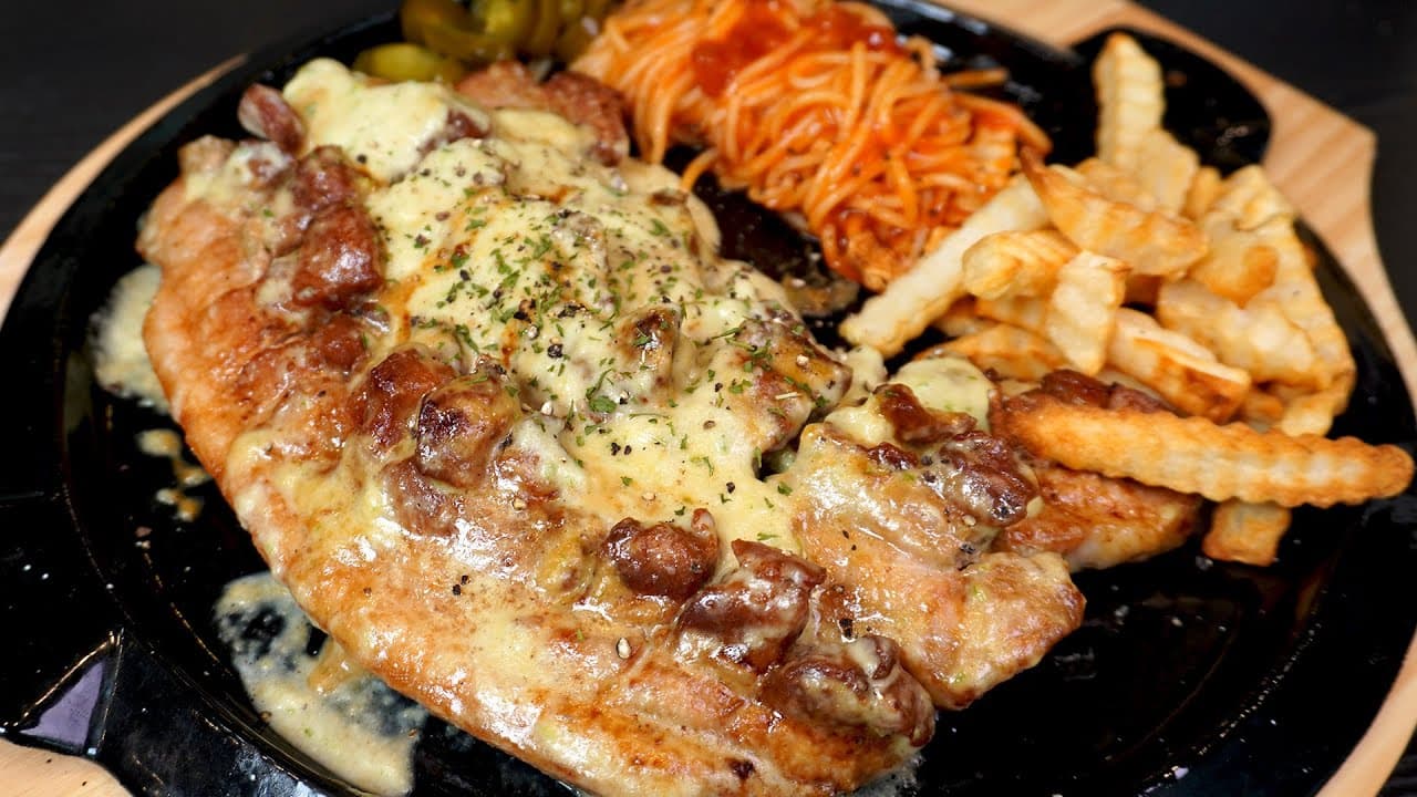 삼겹살 스테이크