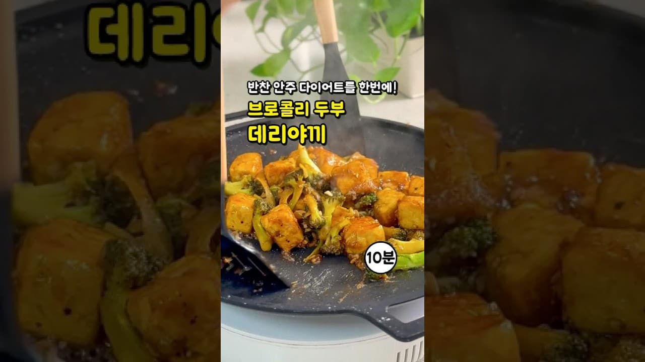 브로콜리 두부 데리야끼