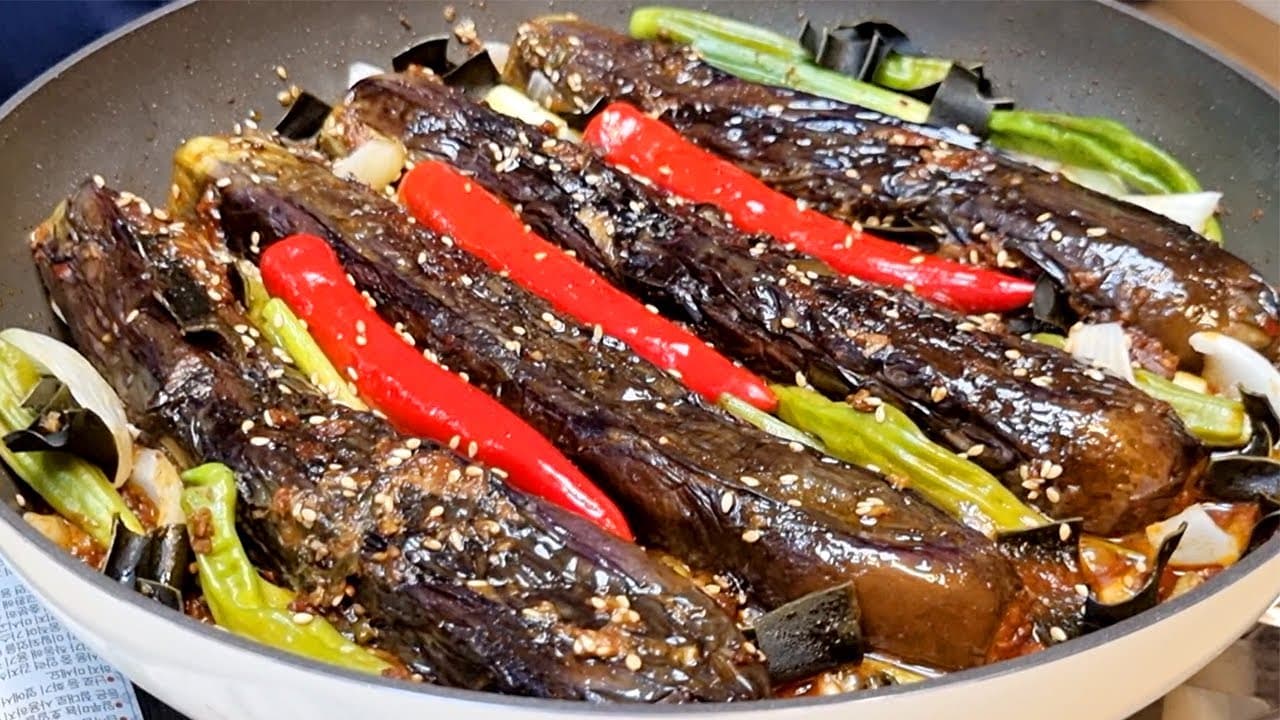 통가지 된장볶음