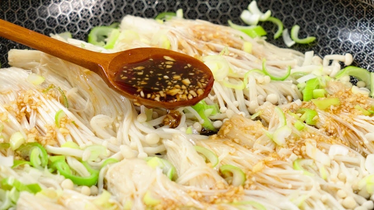 팽이버섯 간장조림