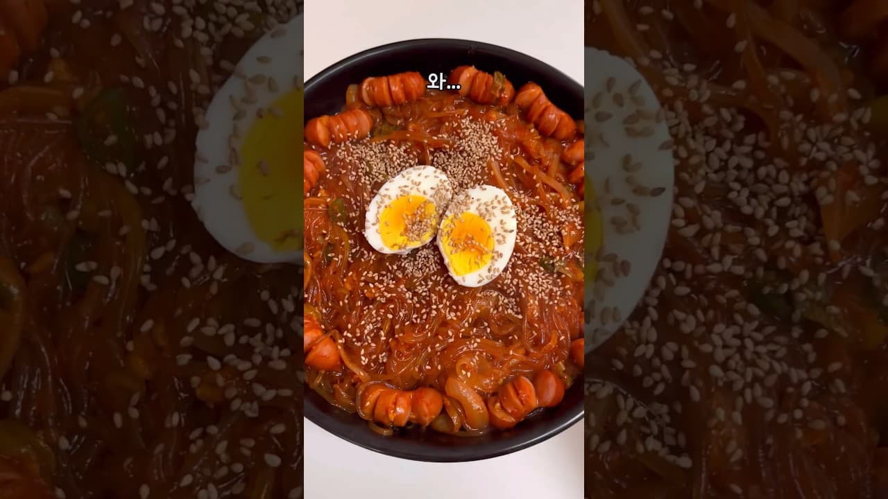 당면 볶이