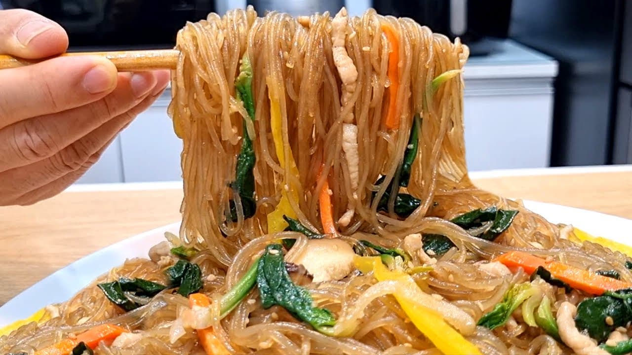 불지 않는 잡채