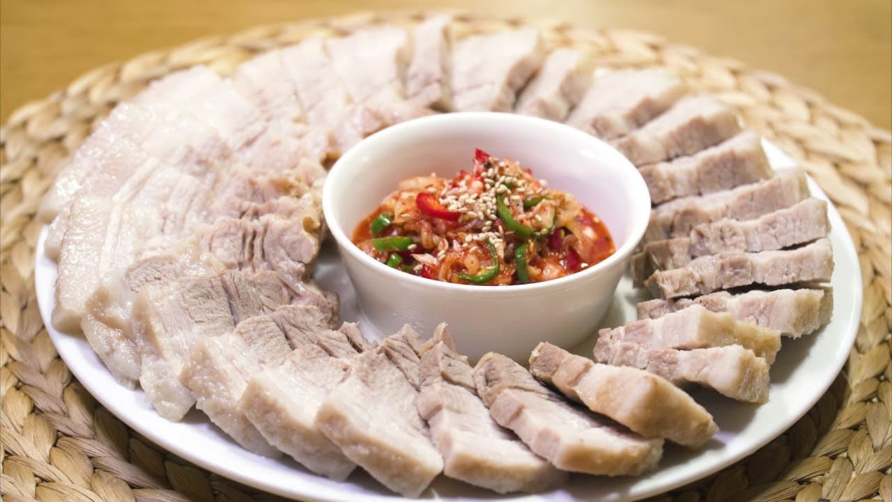 맥주 보쌈 수육