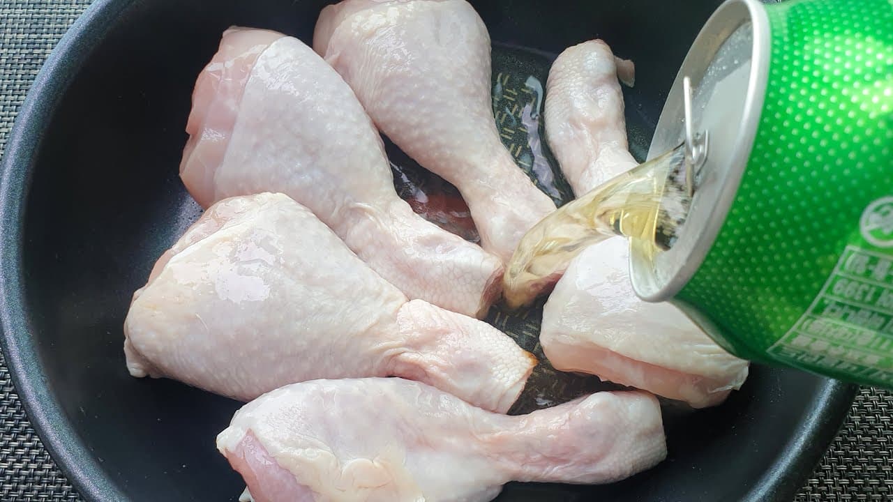 맥주 닭다리 조림