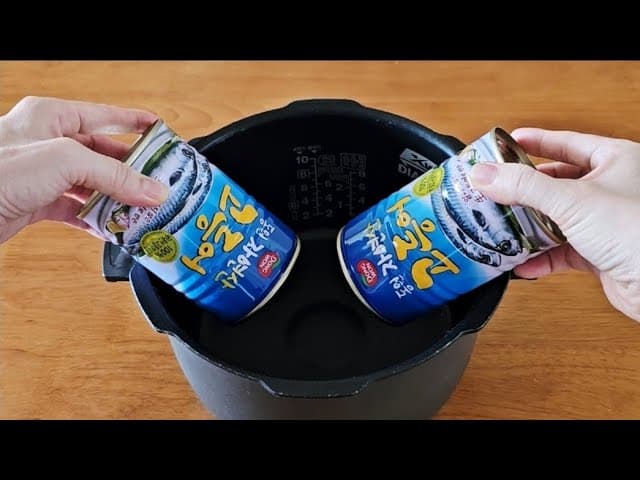 고등어 통조림 보양탕