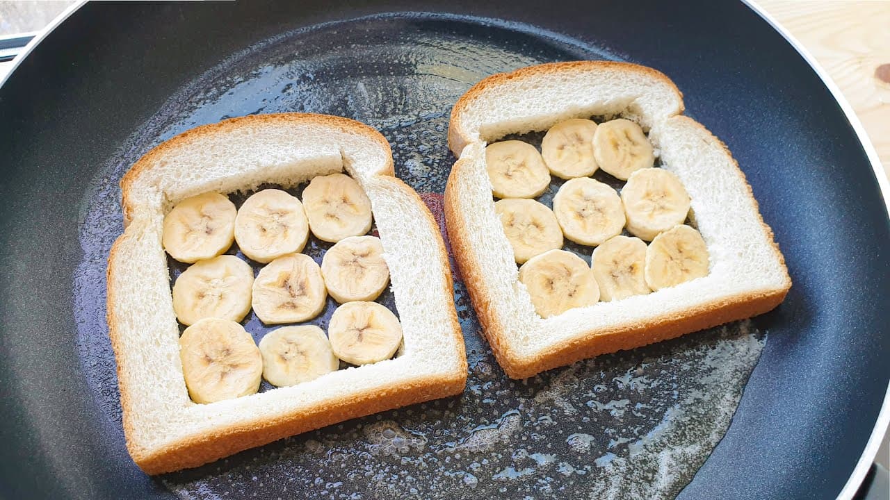 바나나 토스트