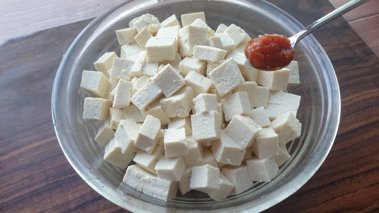 쌈장 두부 조림