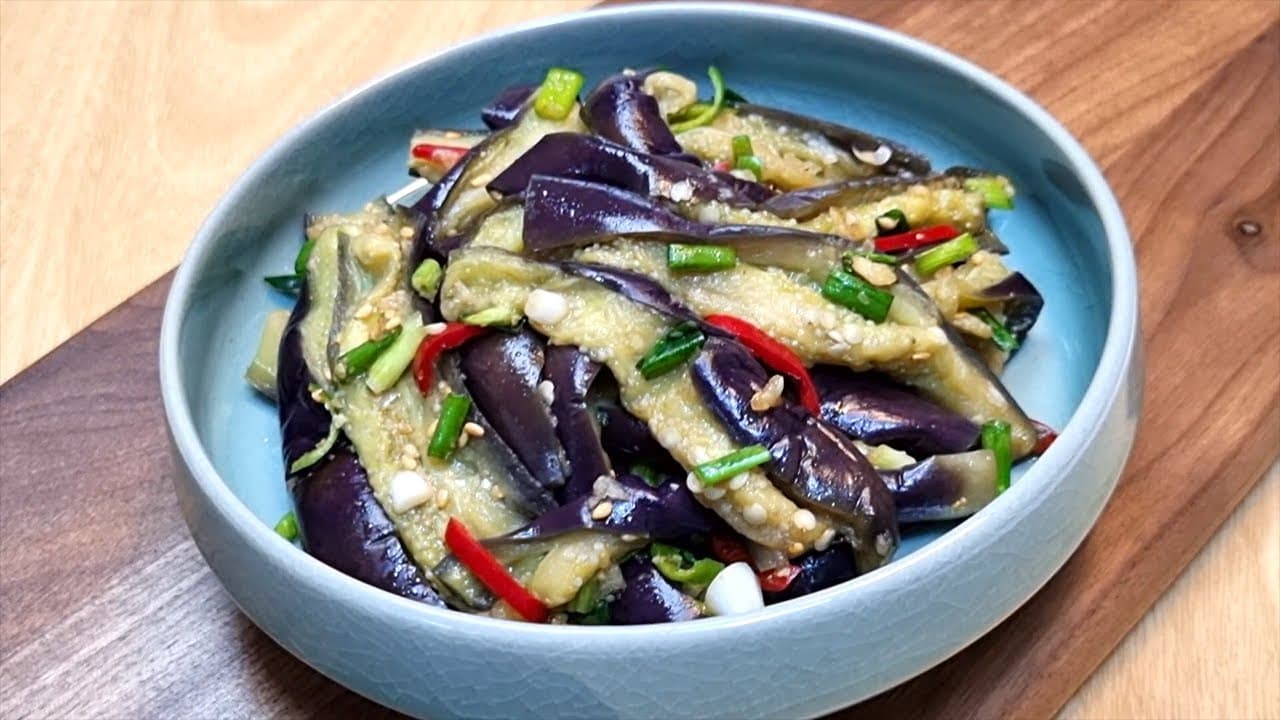 가지나물무침