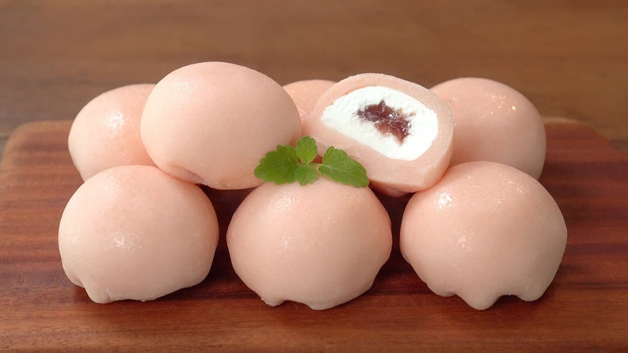 딸기 요거트크림 찹쌀떡