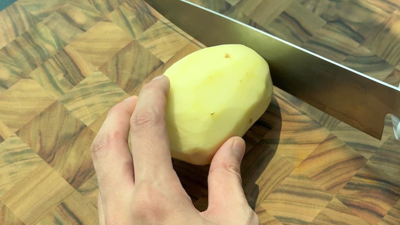 아코디언 감자튀김