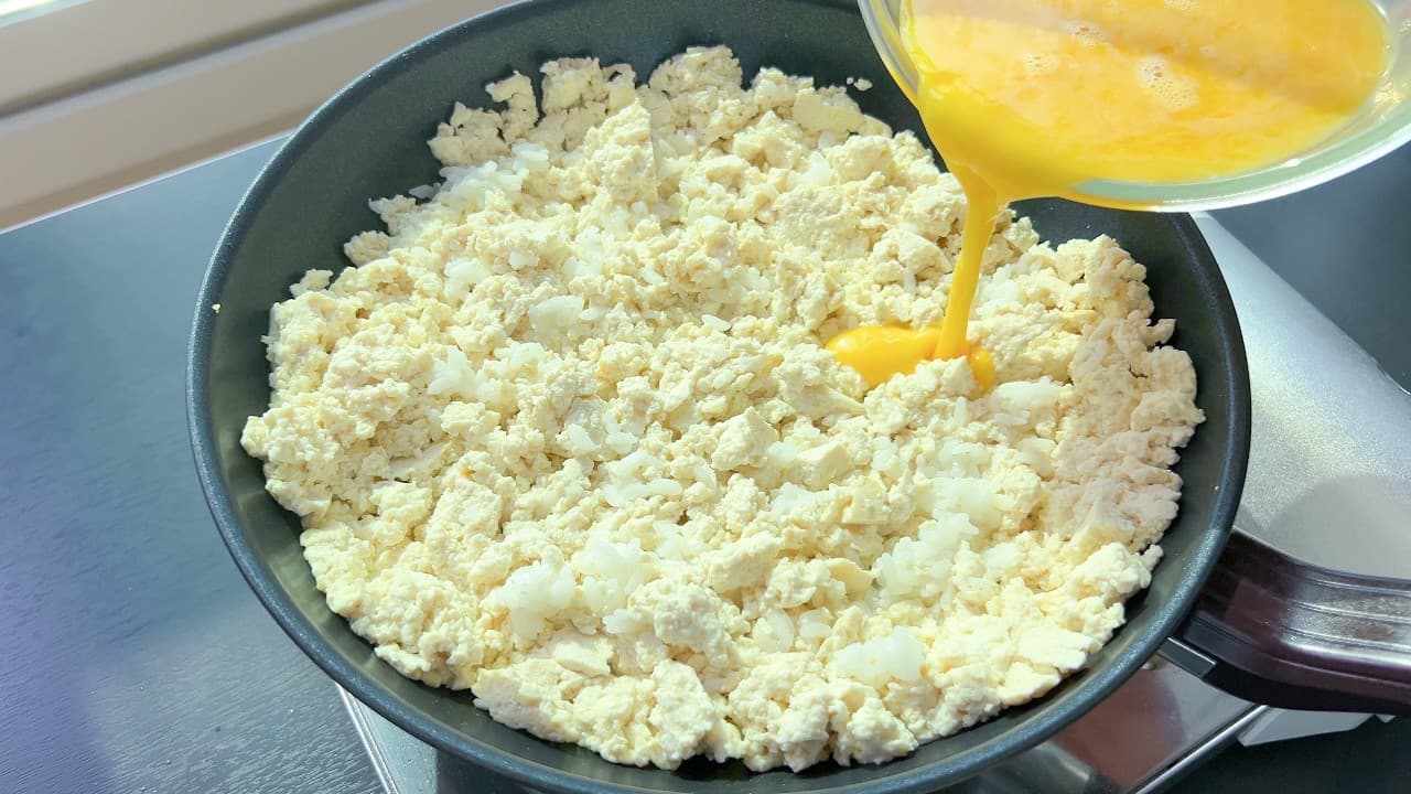 두부 계란 볶음밥